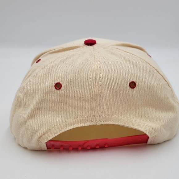 Vintage TLH Gastonia NC Adjustable Snapback Trucker Hat Made In USA Distressed - Picture 5 of 13